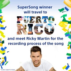 Sony Supersong with Ricky martin