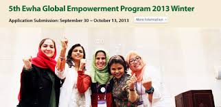 Ewha Global Empowerment Program 2013