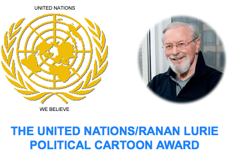 2014 UNITED NATIONS/RANAN LURIE POLITICAL CARTOON AWARD