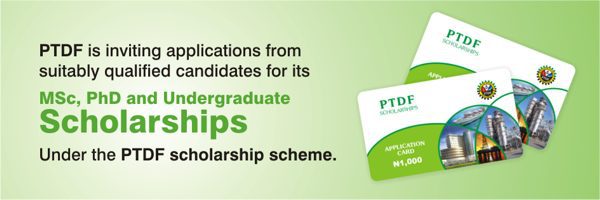 Postgraduate Scholarship Scheme Under PTDF 