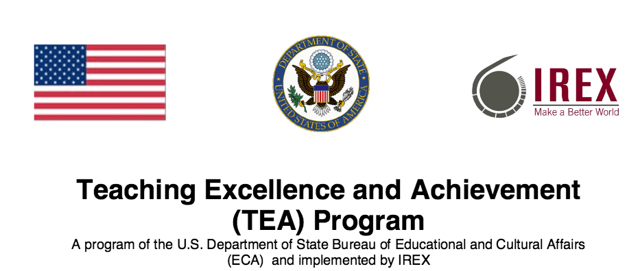 2016  U.S. Department of State Teaching Excellence and Achievement Program (TEA) for Outstanding Secondary-Level School Teachers (Fully Funded to the USA).