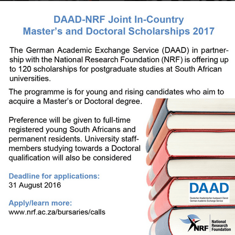 daad-nrf-scholarships-2017