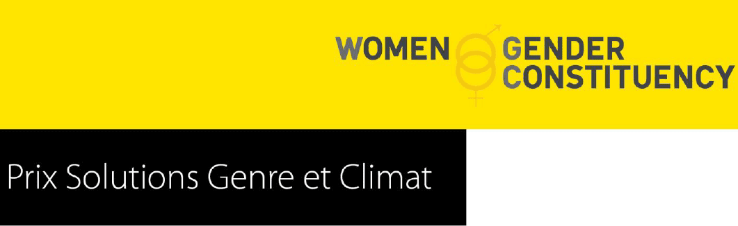 La Women & Gender Constituency Prix ‘Solutions Genre et Climat 2016