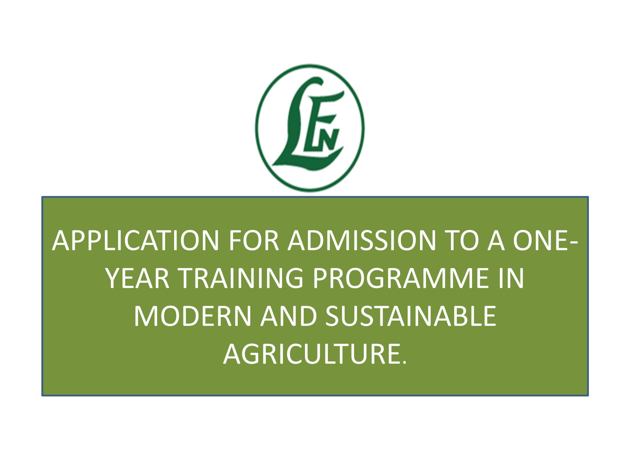 Leventis Foundation (Nigeria) One-Year Training Programme 2019/2020 in Modern and Sustainable Agriculture (Fully Funded)