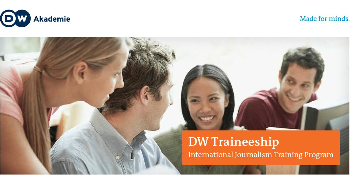 Image result for DW JOURNALISM INTERNSHIP