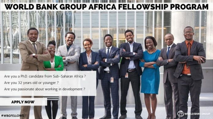 World Bank Group Africa Fellowship Program 2020 For Ph D Students World Bank Group Africa Fellowship Program 2020 For Ph D Students