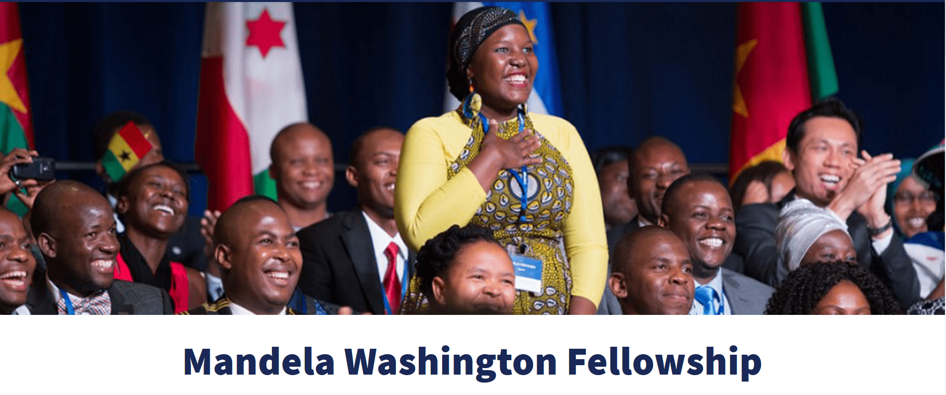 Beca YALI 2024 Mandela Washington para jóvenes líderes africanos (financiado en su totalidad en EE. UU.)