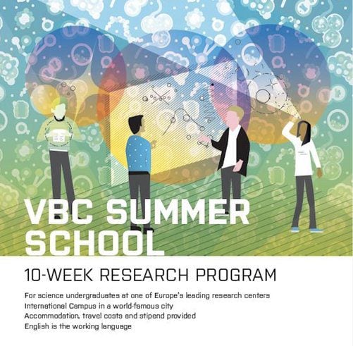 Vienna Biocenter Summer School 2024 for undergraduate students worldwide (Fully Funded to Vienna, Austria)