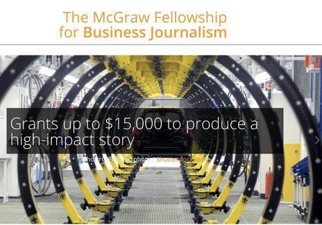mcgraw fellowship for business journalism