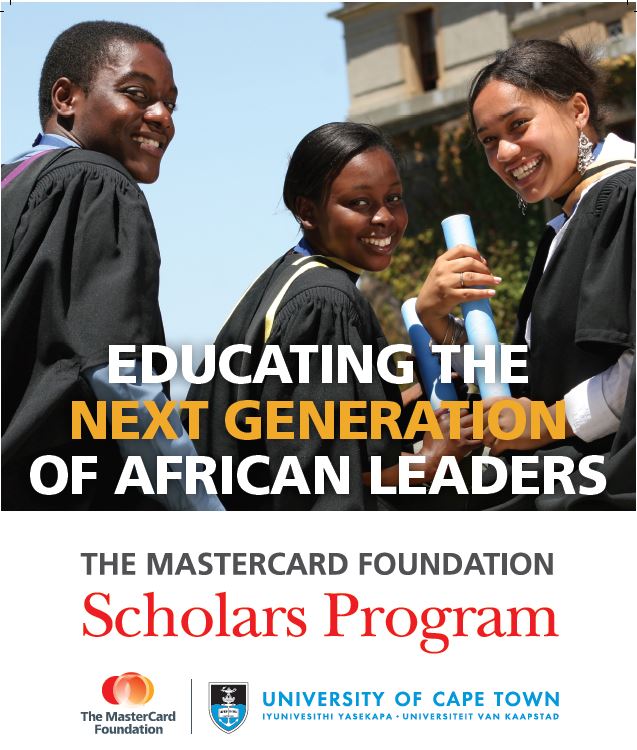 University of Cape Town MasterCard Foundation Scholars Program ...