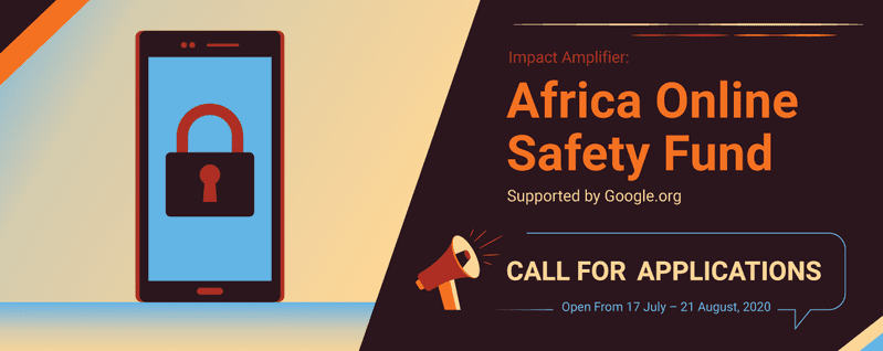 Impact Amplifier Africa Online Safety Fund 2020 ($10,000 grant ...