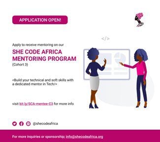 she code africa mentoring program 2020