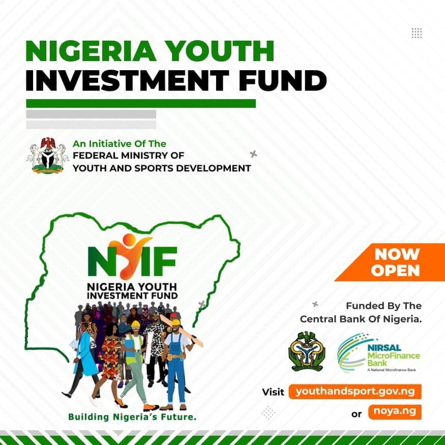 Businesses eligible for Nigerian Youth Investment Fund