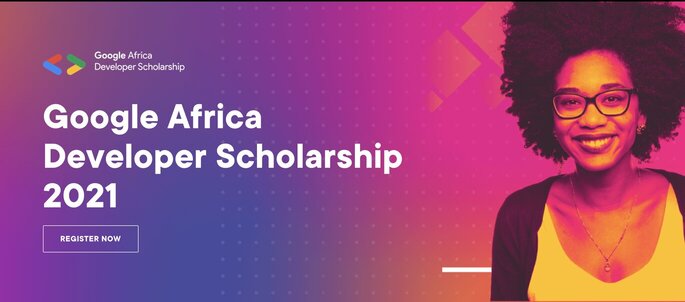 Google Africa Developer Scholarship Program 2021 for young African developers