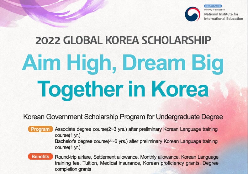 Korean Government Program for Global Korea Scholarship 2022 (Fully  Sponsored) - SCHOLARSHIPOPPORTUNTIES