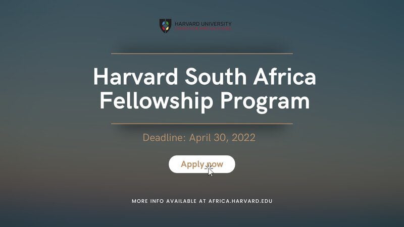 Harvard Academic Calendar 2022 2023 Harvard South Africa Fellowship Program 2023/2024 For Mid-Career  Professionals (Fully Funded To Study In Harvard, Usa) | Opportunities For  Africans