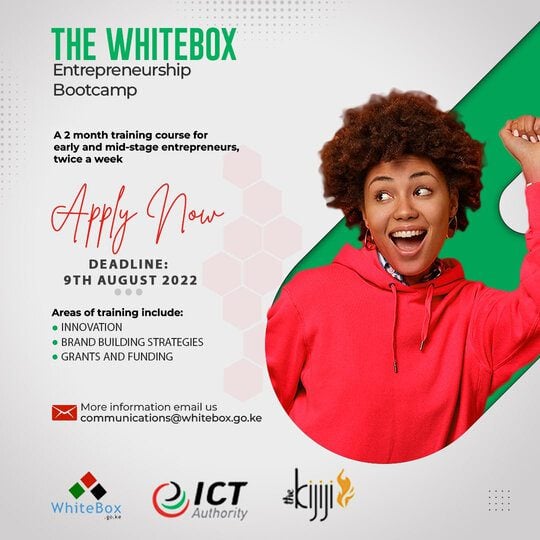 The Whitebox Entrepreneurship Bootcamp 2022 for young Kenyan