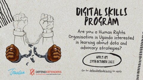 DefendDefenders-Ttaala Digital Skills Building Workshop 2023/2024 for Uganda-based human rights organisations.
