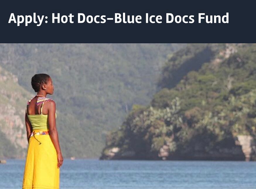 The Hot Docs-Blue Ice Docs Fund (HDBID) for Filmmakers across Africa ($20,000 CAD in grant funding)